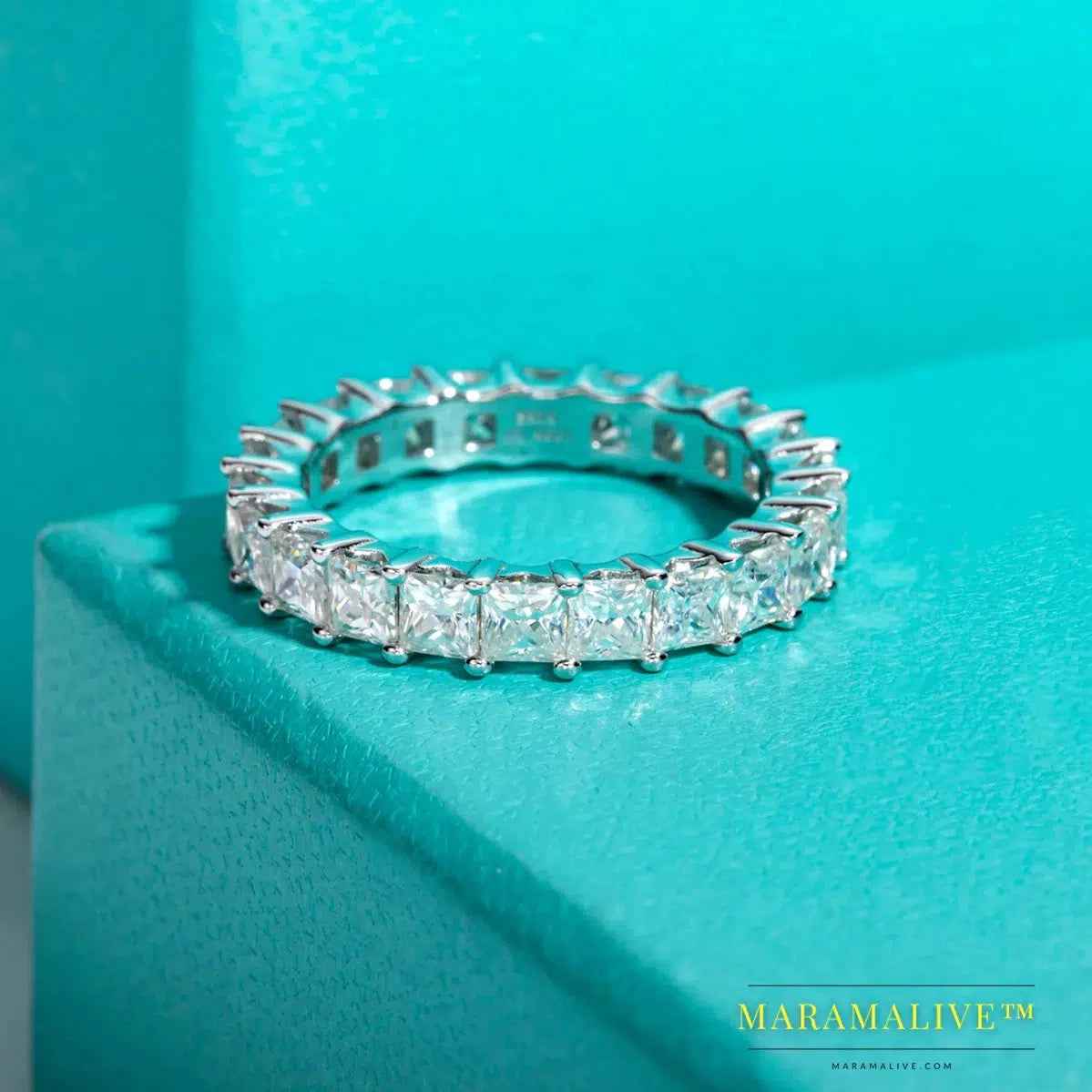 Moissanite Eternity Wedding Bands: A Lifetime of Brilliance