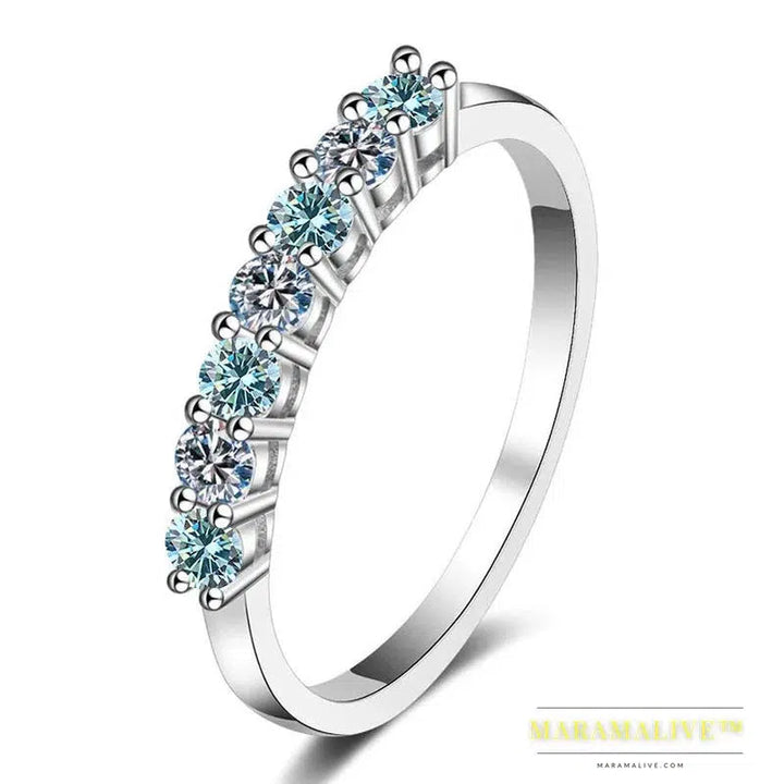 Moissanite & Forever Eternity Rings - Luxury Band Styles