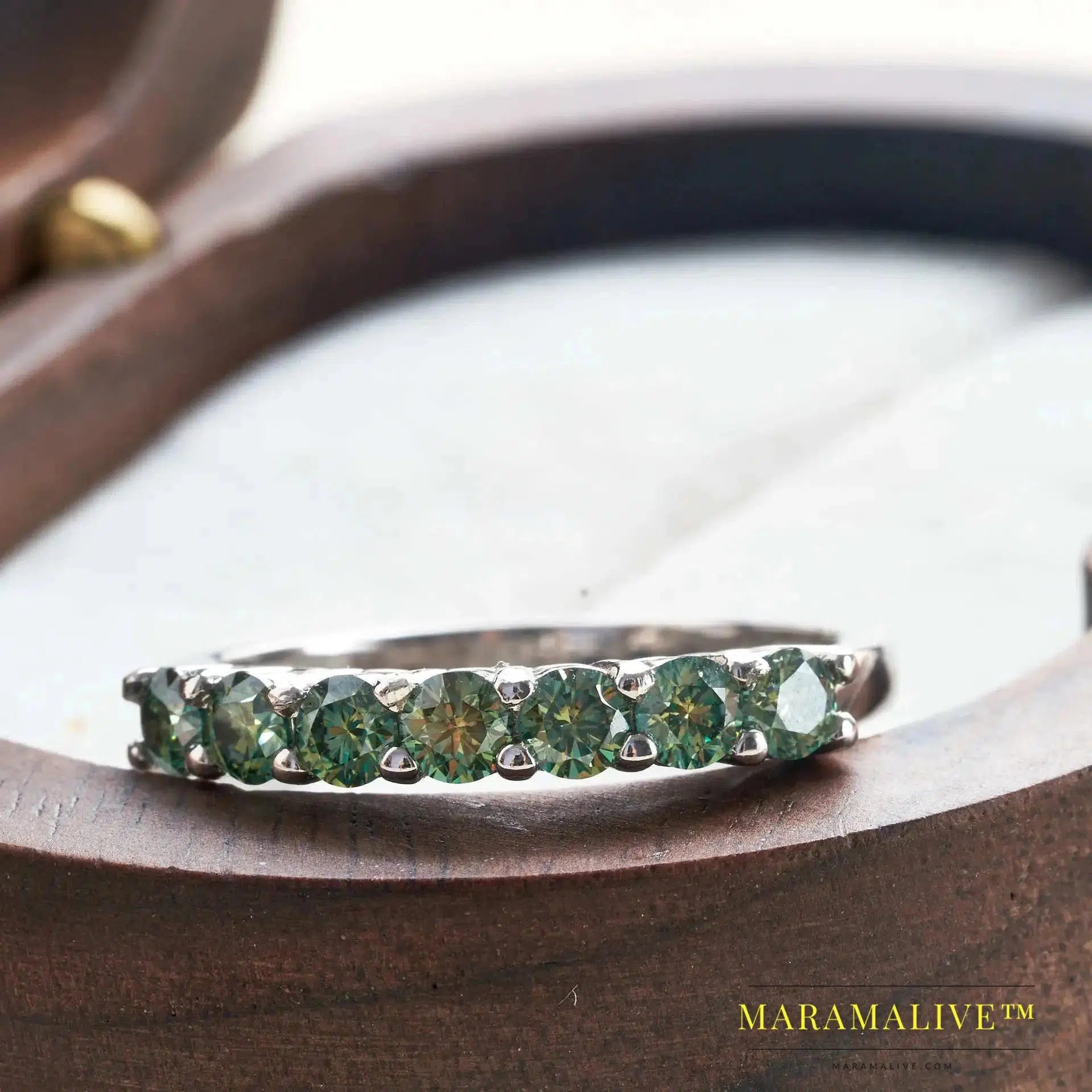 Moissanite & Forever Eternity Rings - Luxury Band Styles