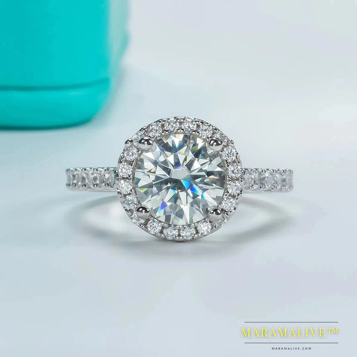 Moissanite Halo Engagement Rings: For That Special Proposal