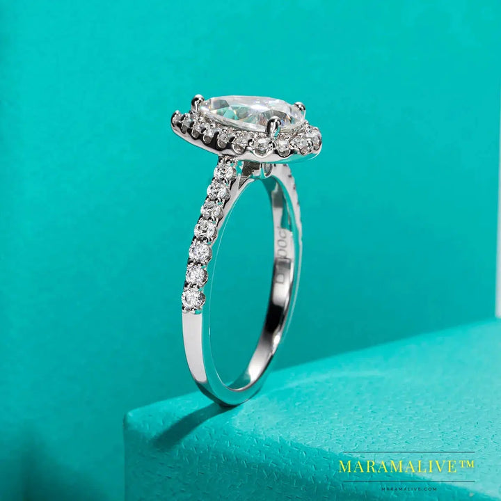 Moissanite Halo Rings: Unique & Stunning Designs