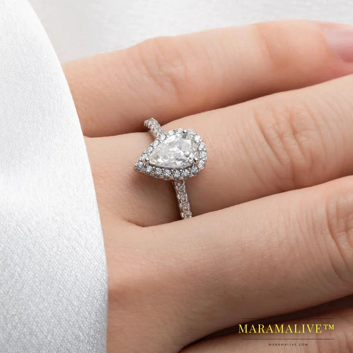 Moissanite Halo Rings: Unique & Stunning Designs