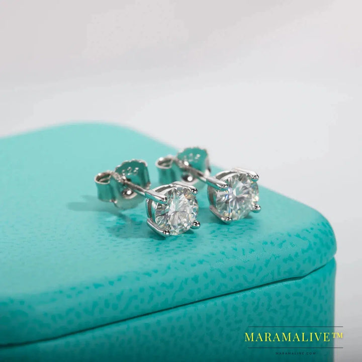 Moissanite Studs - Brilliant, Affordable, Eco-Friendly