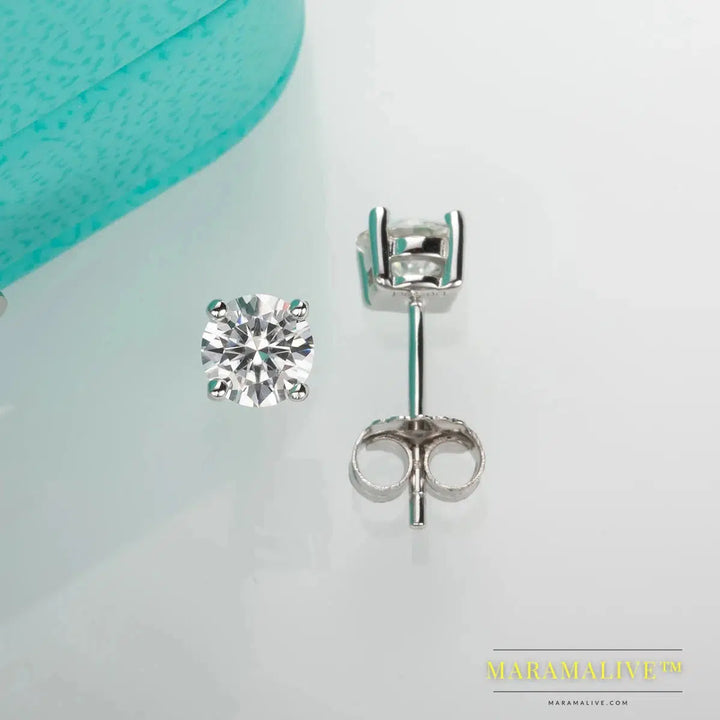 Moissanite Studs - Brilliant, Affordable, Eco-Friendly