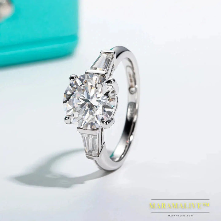 Moissanite engagement wedding ring: Chic, Affordable Wedding Choices