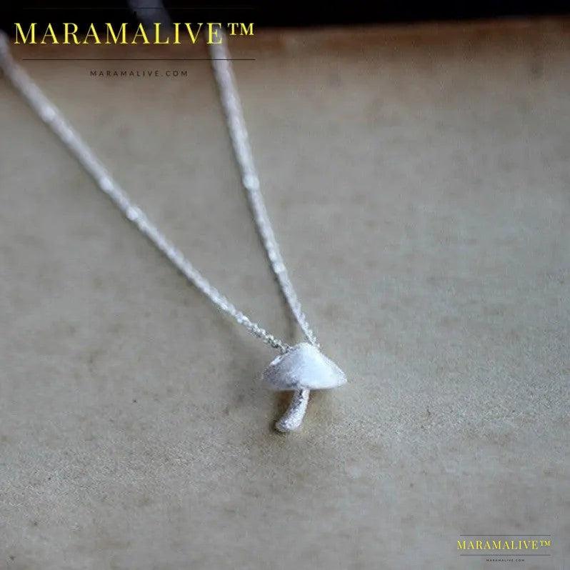 Mushroom Necklace