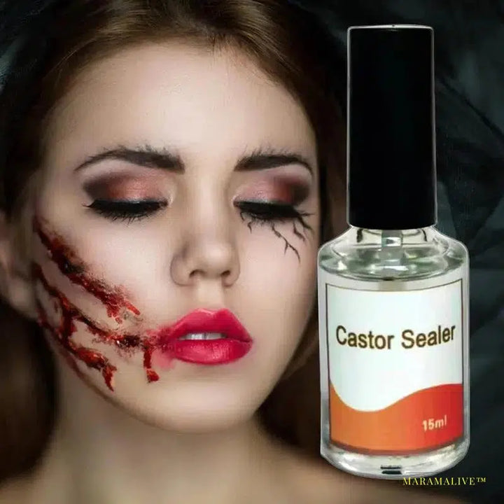 Mysterious Halloween Makeup Wax Sealer, Skin Wax Special Makeup kit for a Ghoulish Fright Night