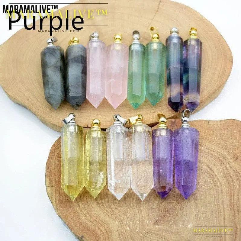 Natural Crystal Perfume Bottle: Truly Unique & Beautiful