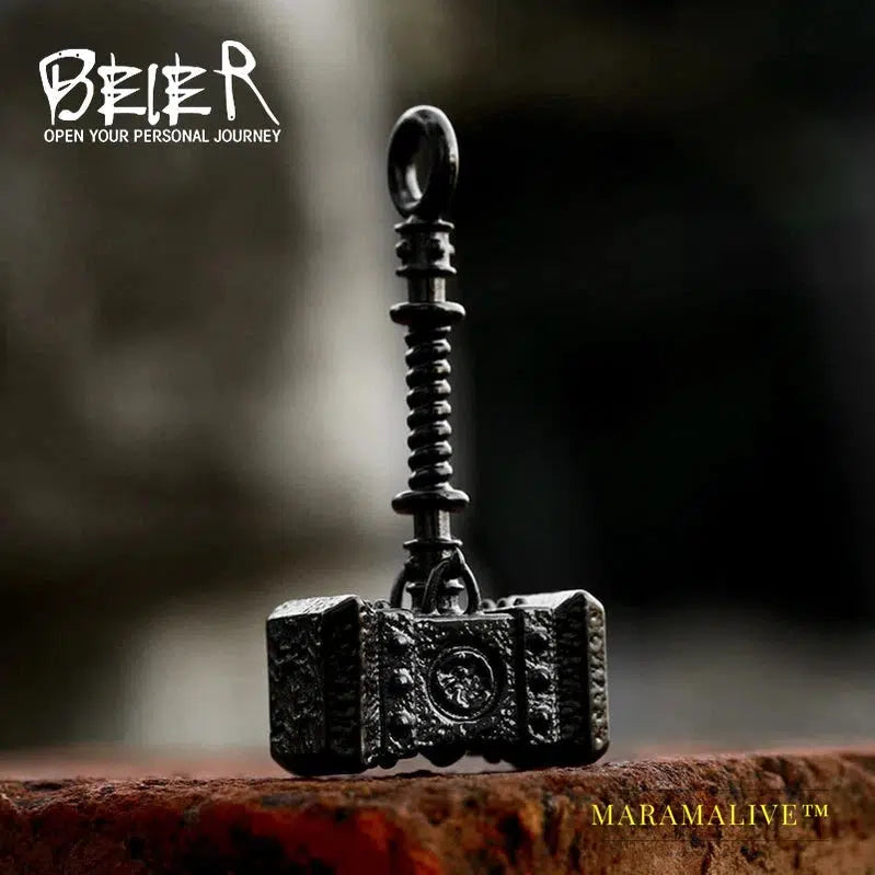 Norse Viking Tomahawk Pendant necklace Mjolnir pendant North Necklace Stainless Steel Chain Necklace Jewelry