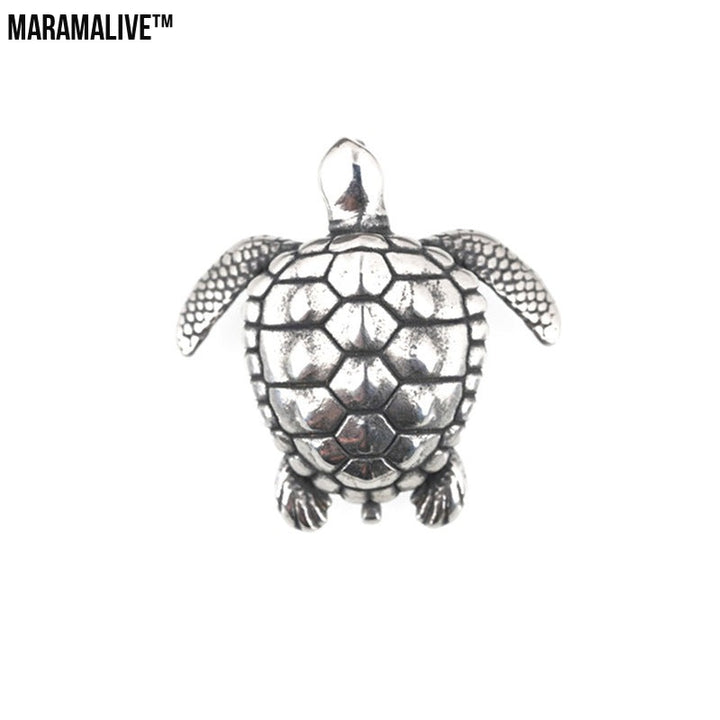 Ornament Accessories Small Sea Turtle Boys Titanium Steel Necklace