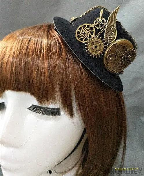 Party Show Decoration Hat Steampunk Hat Retro Lolita Accessories Gear