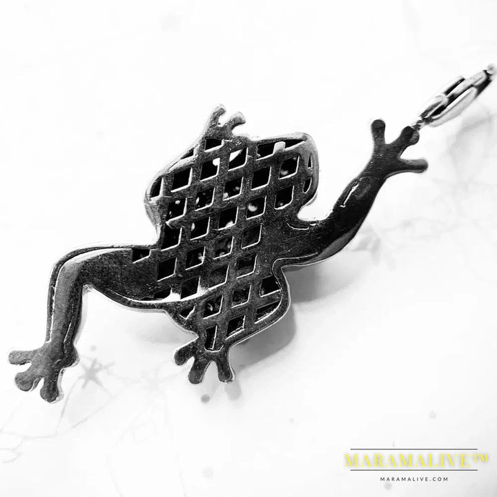 Pendant Frog Green Eva Fashion Glam 925 Silver Jewelry Europe Style Sterling Accessorie Gift For Woman Men