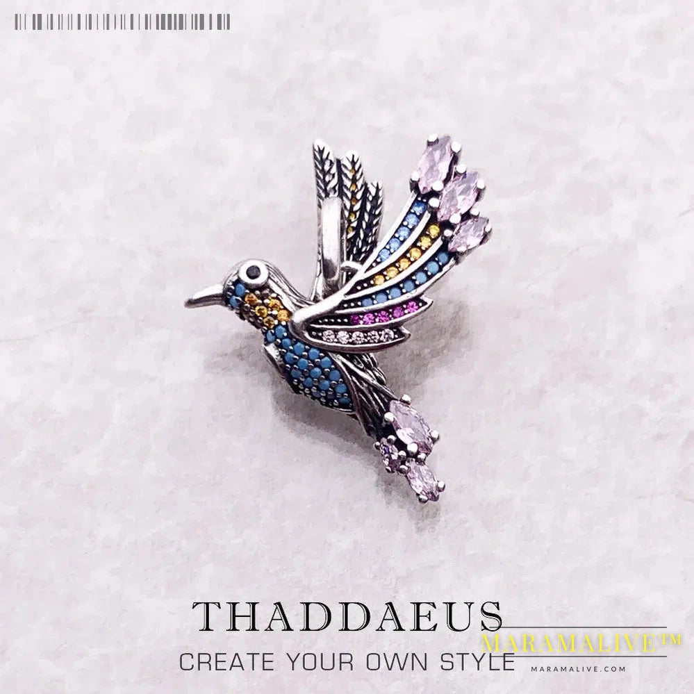 Pendants Colourful Hummingbird Summer New Jewelry R