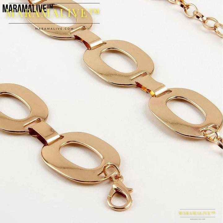 Popular and Trendy Summer Jewelry Waist, Navel Chain Metal Jewelry