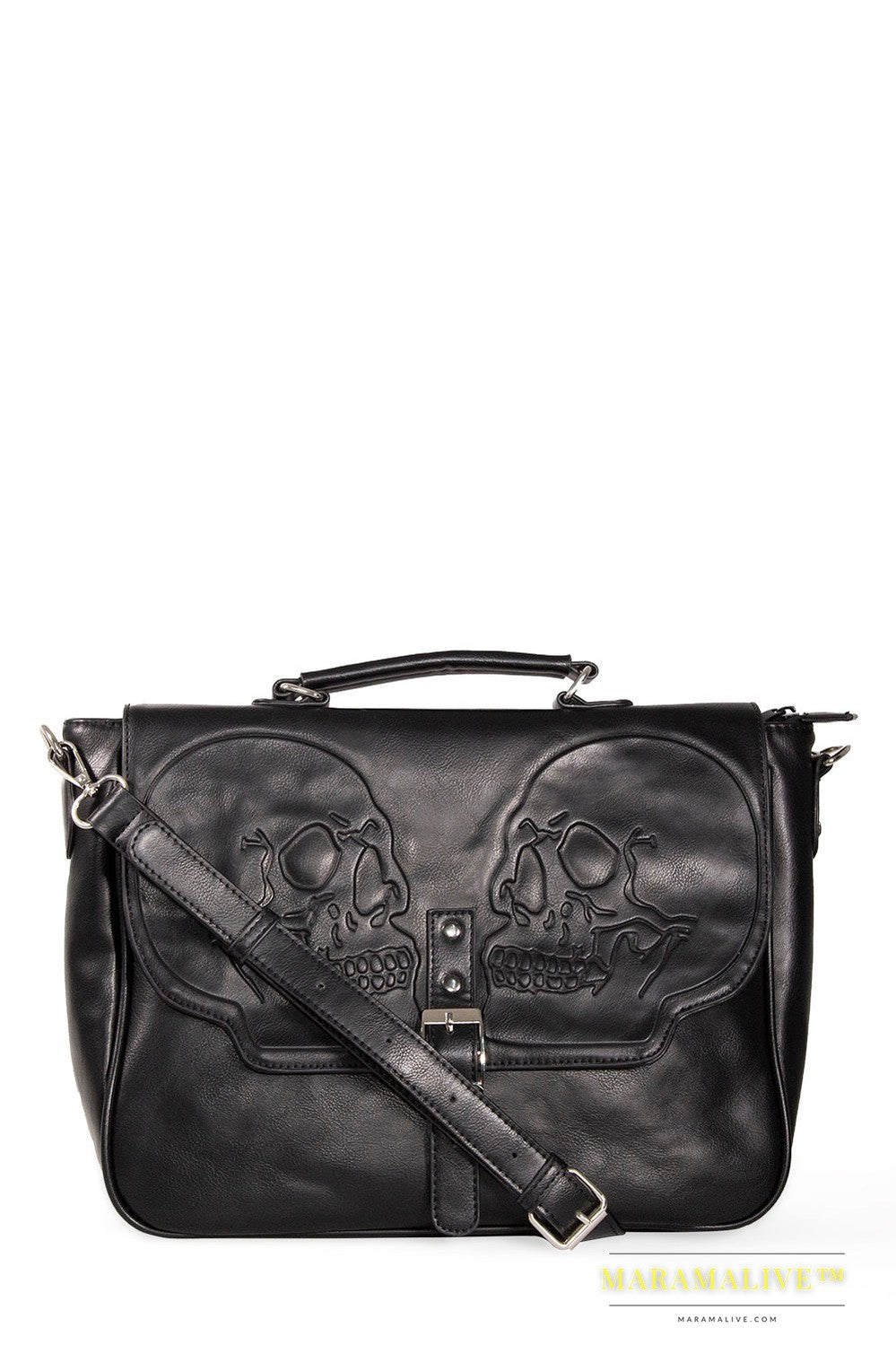 Punk Gothic Skull One Shoulder Crossbody Bag