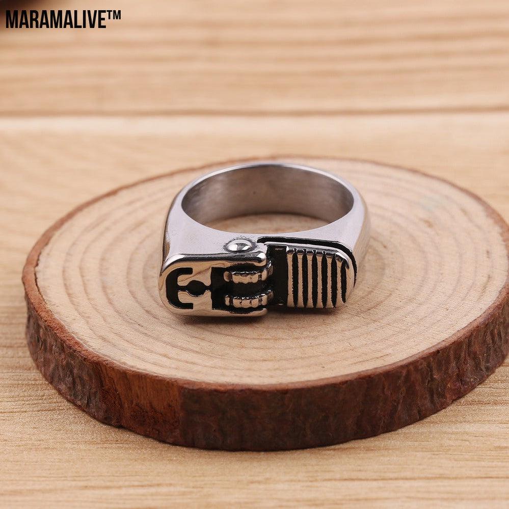 Punk Metal Lighter Ring