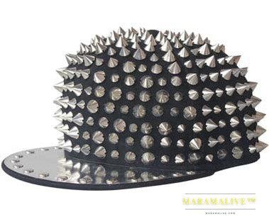 Punk Studded Handmade Rivet Street Cap