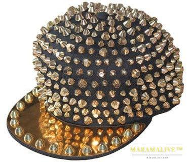 Punk Studded Handmade Rivet Street Cap