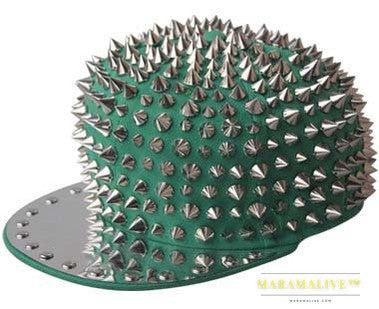 Punk Studded Handmade Rivet Street Cap