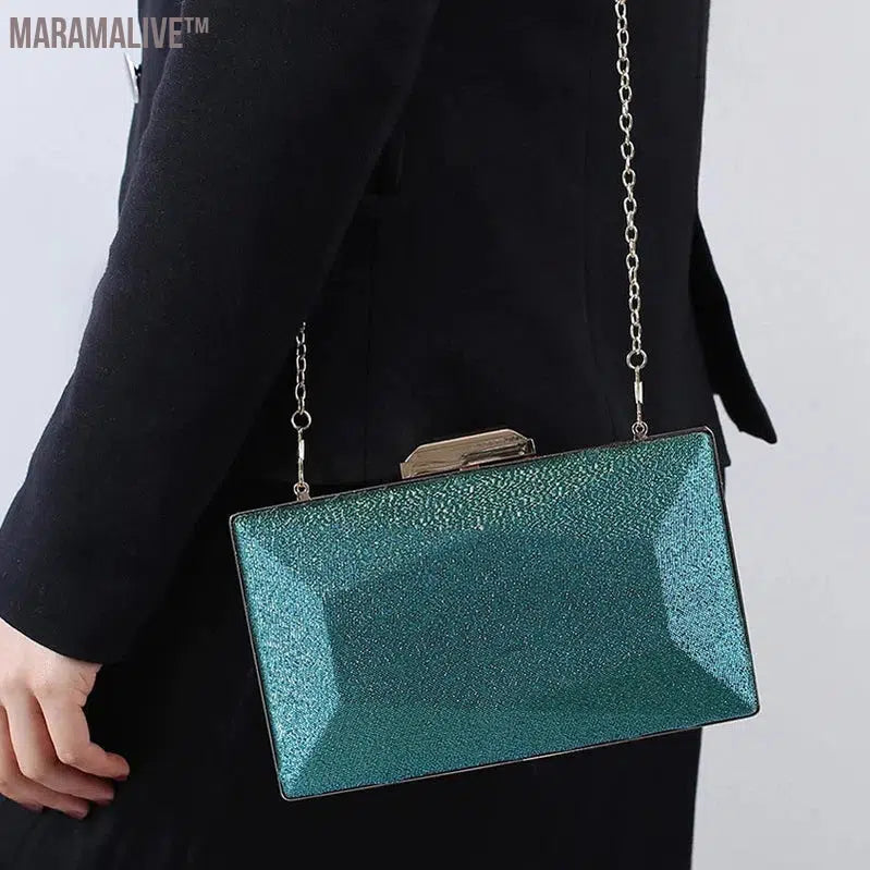 Purple Clutch Bags for Women Evening Wedding Party Luxury Designer Handbag Crossbody Shoulder Bag and Small Messenger Purse