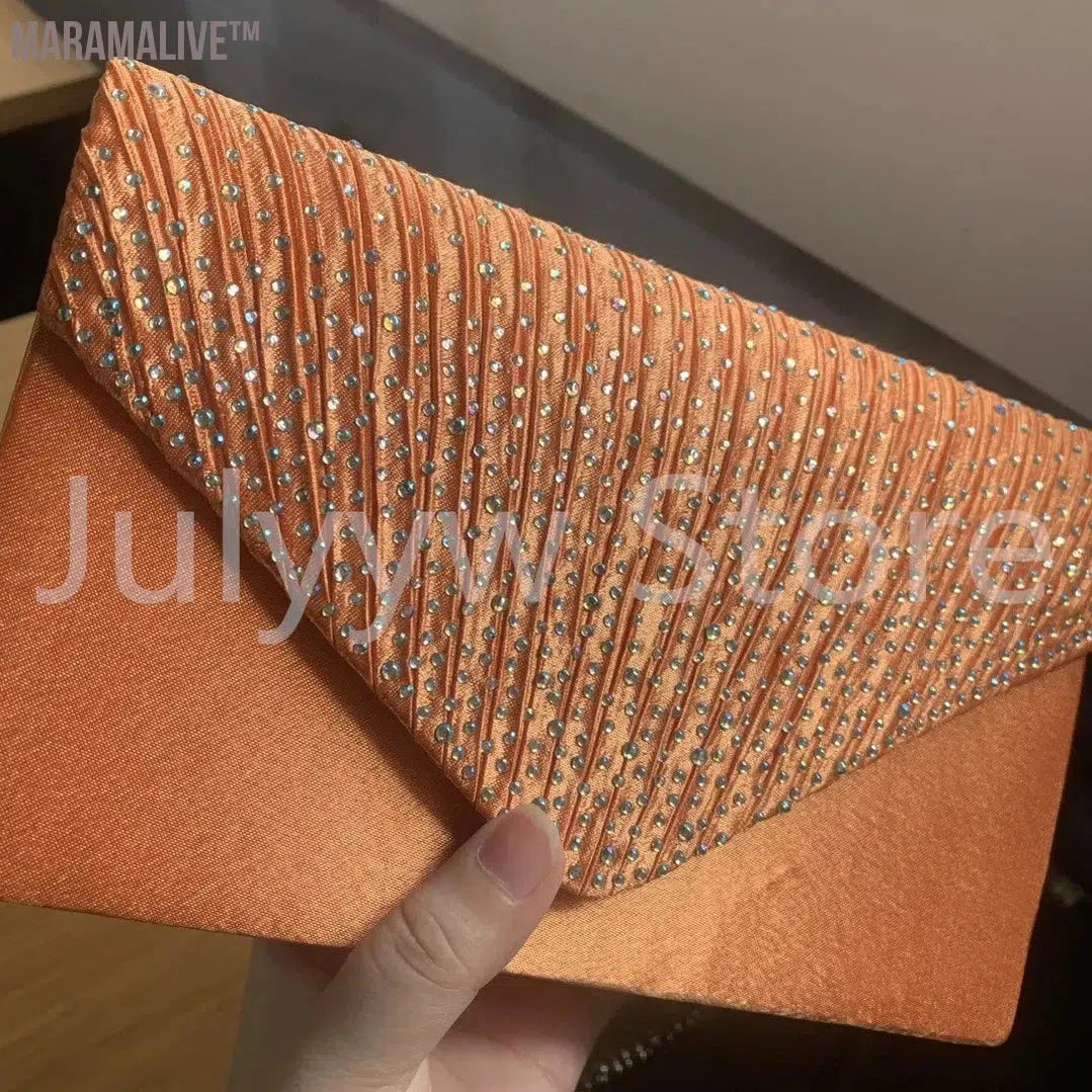 Purple Women Wedding Clutch Handbag Luxury PU Leather Bags Designed Clutch Purse 2024 Envelope Summer Clutches Evening Prom Bags