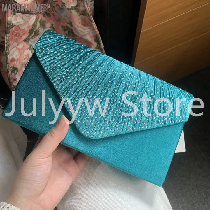 Purple Women Wedding Clutch Handbag Luxury PU Leather Bags Designed Clutch Purse 2024 Envelope Summer Clutches Evening Prom Bags