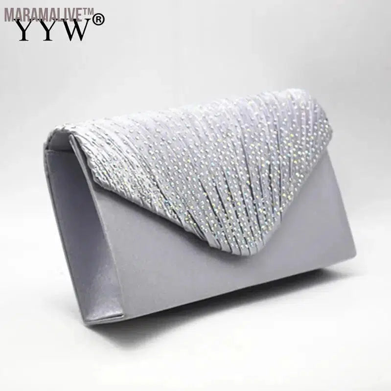 Purple Women Wedding Clutch Handbag Luxury PU Leather Bags Designed Clutch Purse 2024 Envelope Summer Clutches Evening Prom Bags