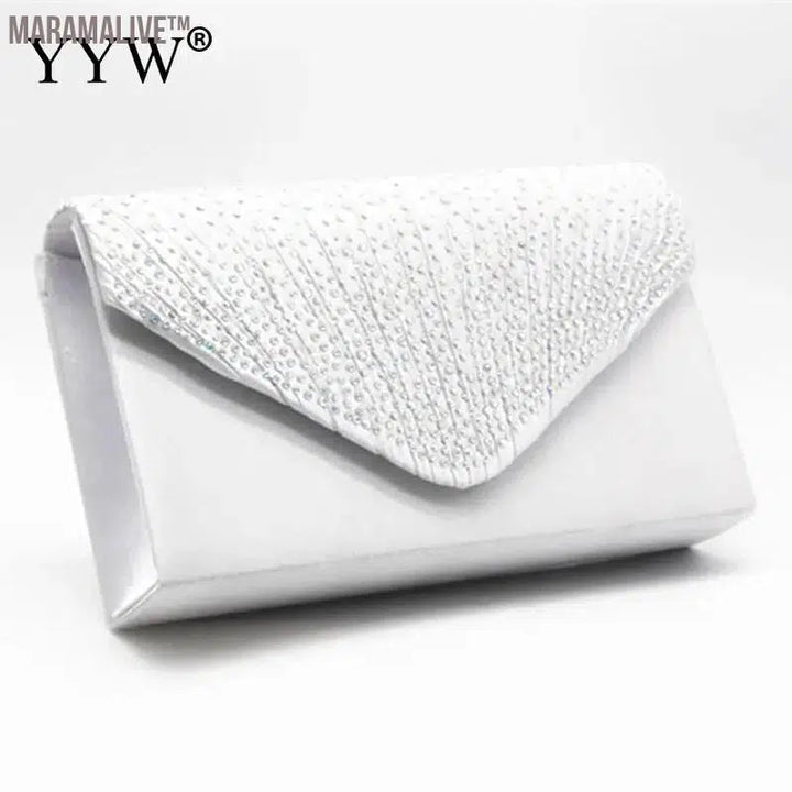 Purple Women Wedding Clutch Handbag Luxury PU Leather Bags Designed Clutch Purse 2024 Envelope Summer Clutches Evening Prom Bags