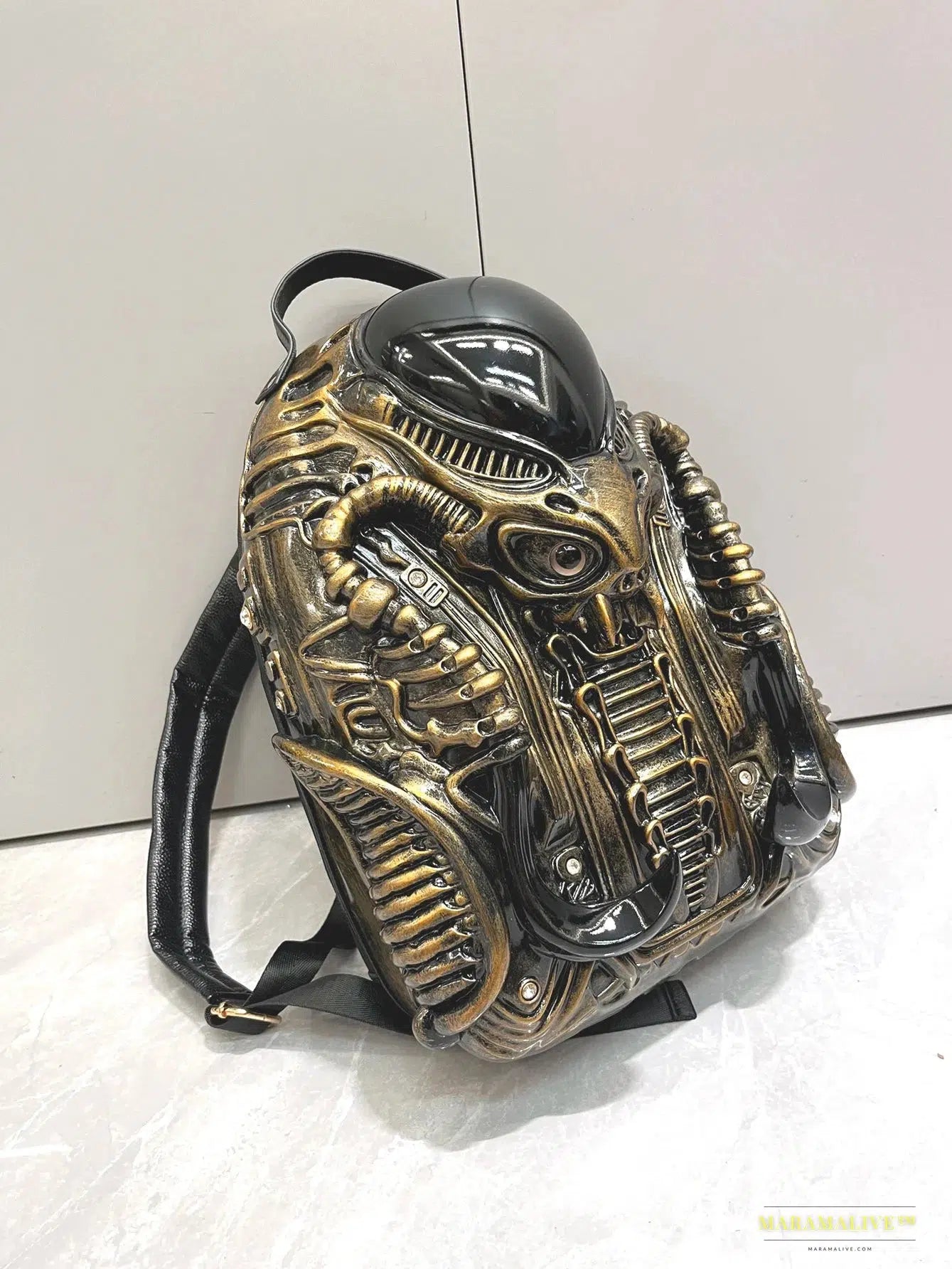 Quirky Luxury Designer Backpack Purse: A Unique Blend of Gothic and Trendy Handbags