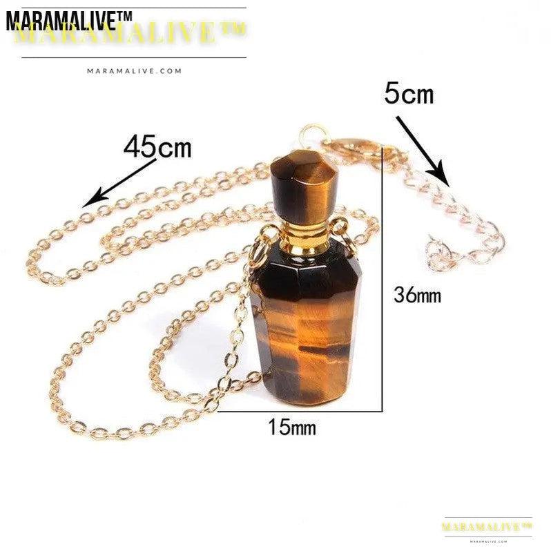 Refillable Crystal Perfume Pendant