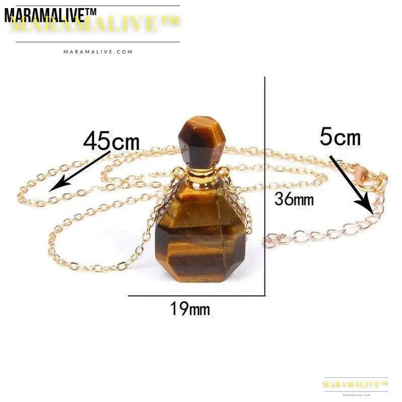 Refillable Crystal Perfume Pendant