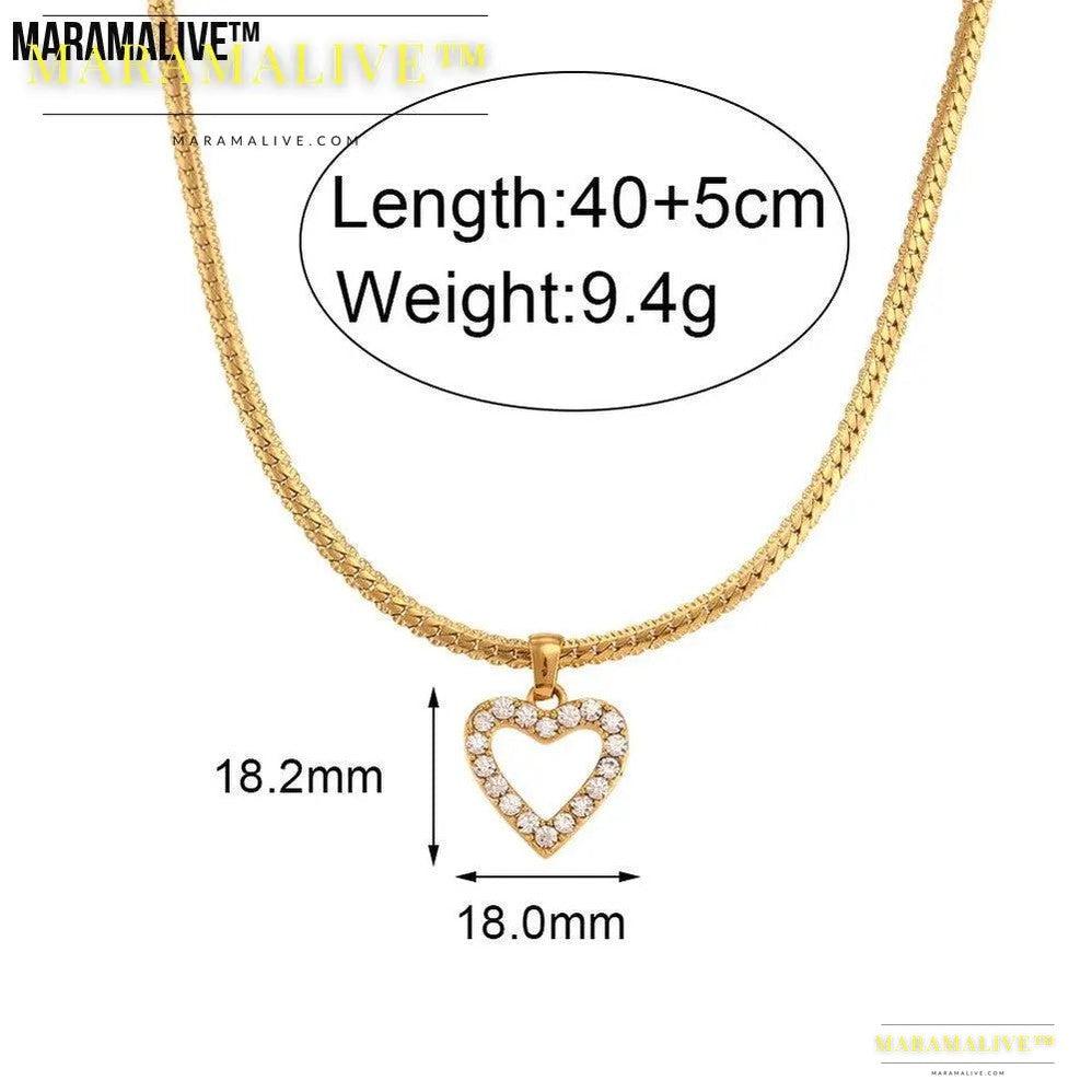 Simple Temperamental All-match Sweater Chain Jewelry Lace Cuban Link Chain Hollow Out