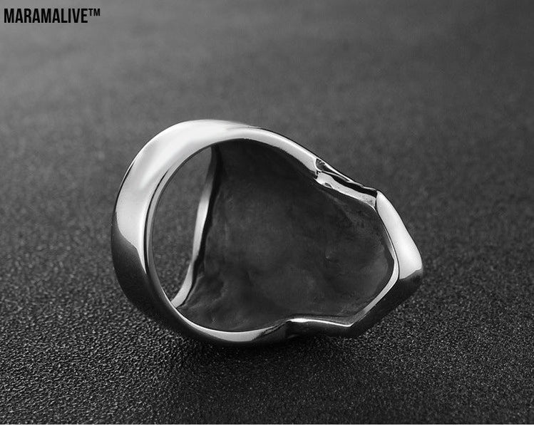 Skull Ring Punk Personality Ring