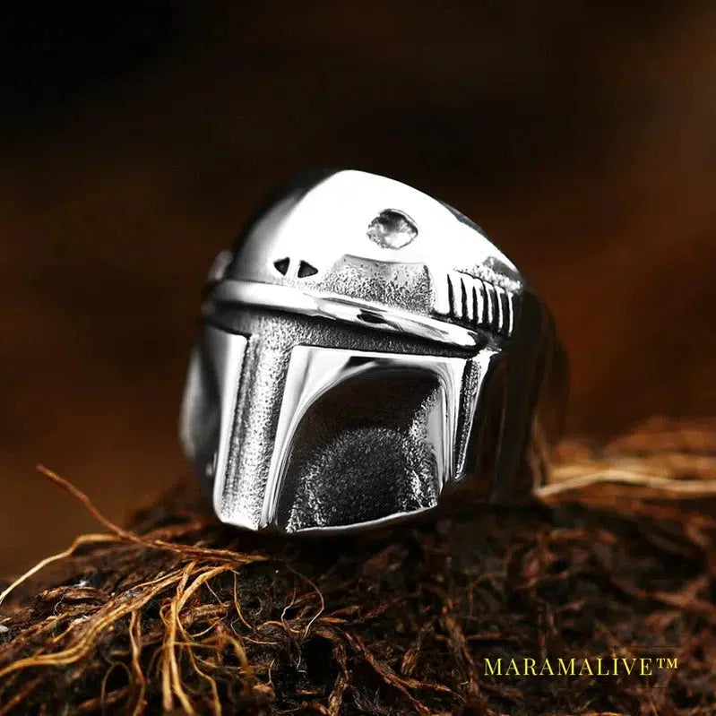 Stainless Steel Movie Product Personality Men Ring Punk Rock Cool Man High Quality Jewelry