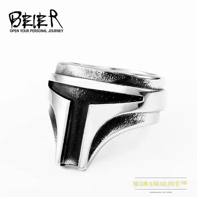 Stainless Steel Movie Product Personality Men Ring Punk Rock Cool Man High Quality Jewelry