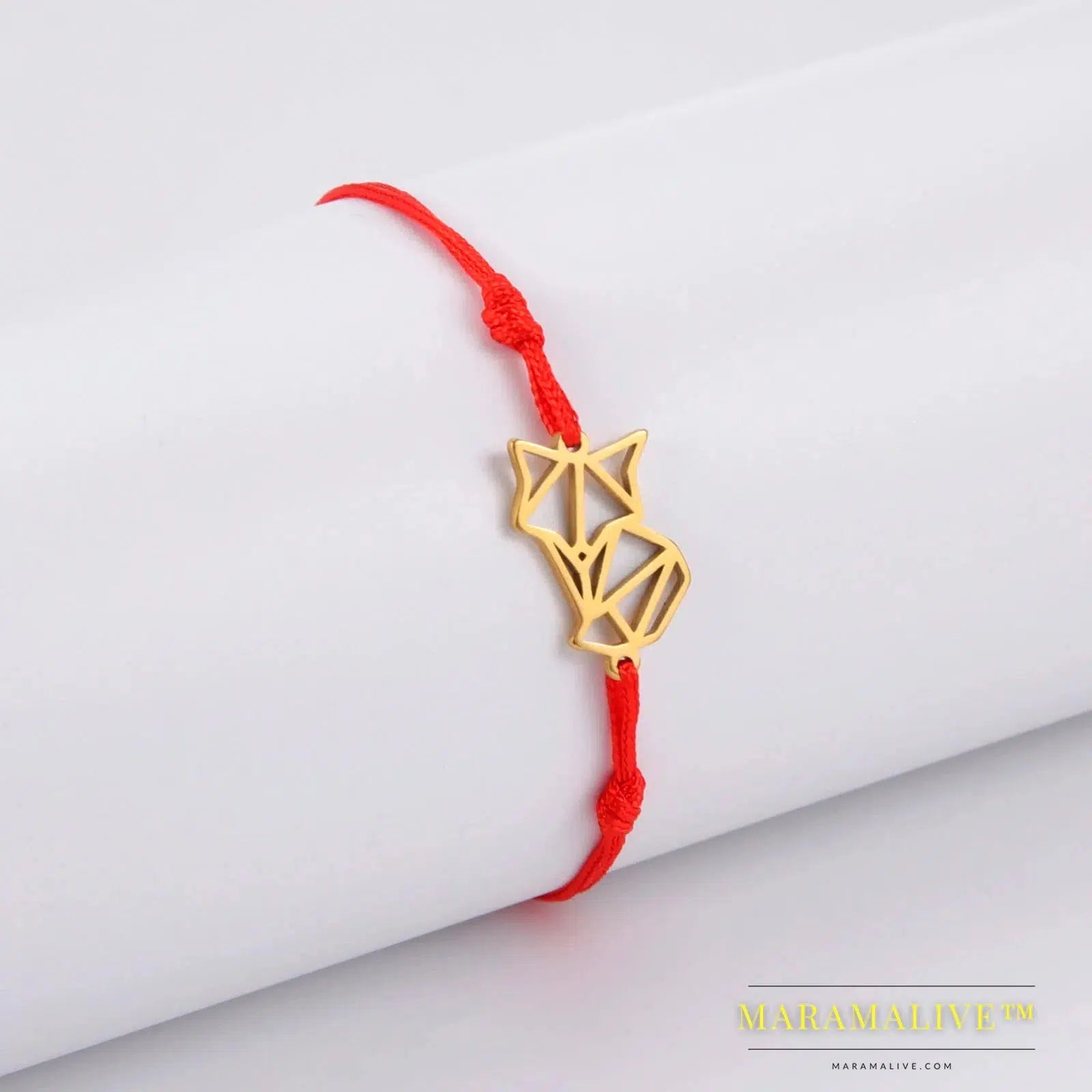 Stainless Steel Witch Knot Bracelet for Women Adjustable Cross Moon Star Lucky Red Rope String Bracelets Jewelry