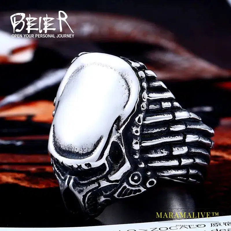 Stainless Steel ring top quality man movie style predator fashion Jewelry