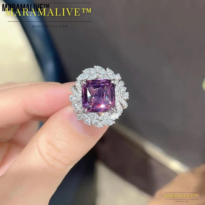 Stand out Beautiful Amethyst Gemstone Ring For Women I NEED IT