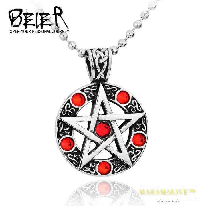 Star Of David Quality Pendant Fashion Chain Unisex Jewelry