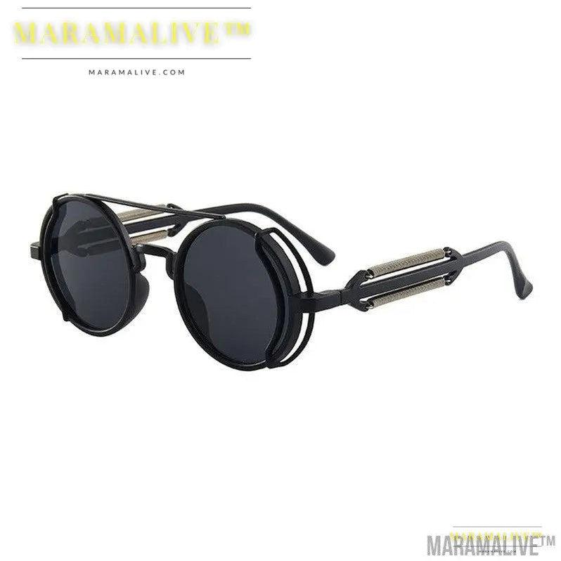 Steampunk Double Spring Leg Sunglasses