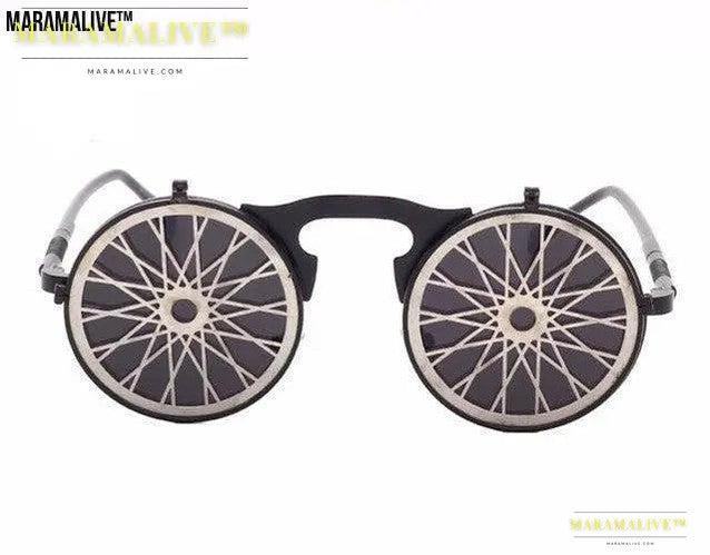 Steampunk Flip Sunglasses