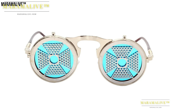 Steampunk Flip Sunglasses