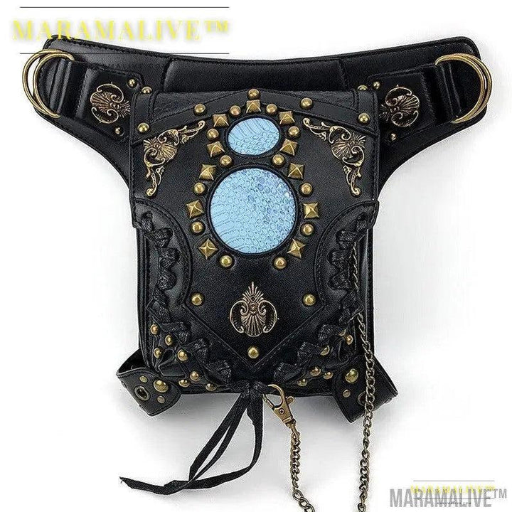 Steampunk One-shoulder Diagonal Bag Trendy Fashionable Practical Use Bag