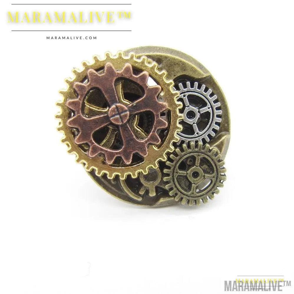 Steampunk Series 3 Gear Ring