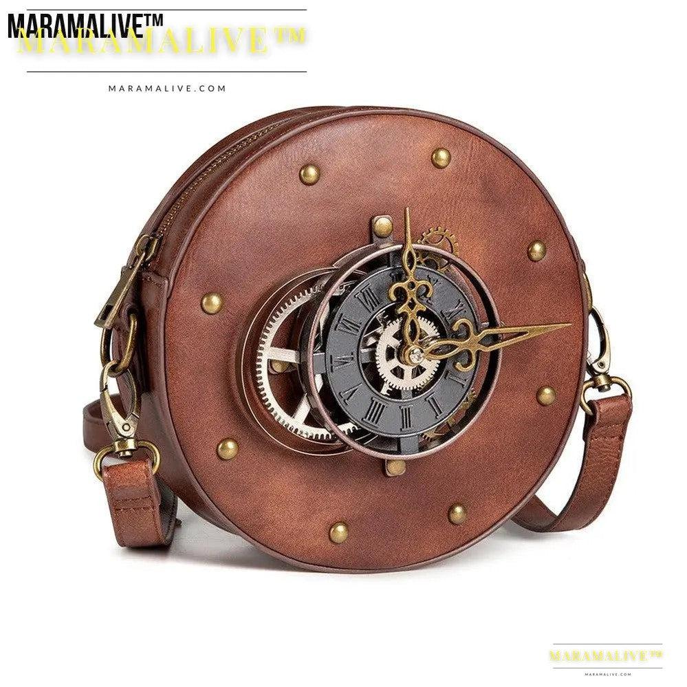 Steampunk Women's One-Shoulder Unique Visually appealing Vegan-Friendly Bag