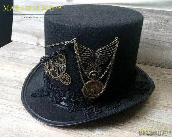 Steampunk bowler hat