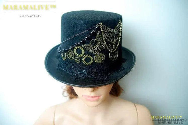 Steampunk bowler hat