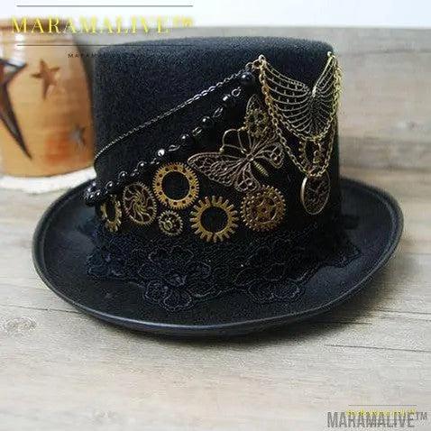 Steampunk bowler hat