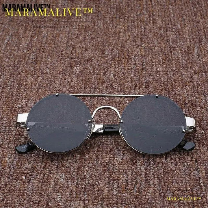 Steampunk retro glasses