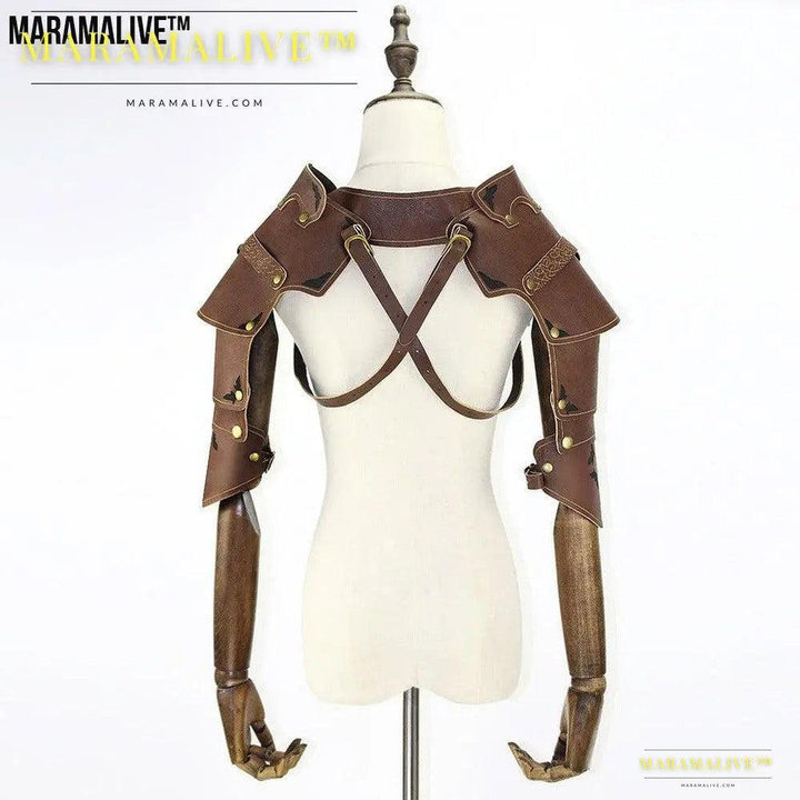 Steampunk shawl vest